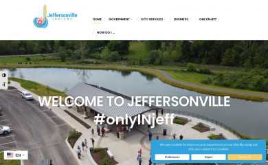 cityofjeff.net screenshot