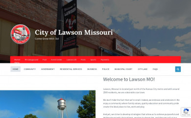 cityoflawsonmo.org screenshot
