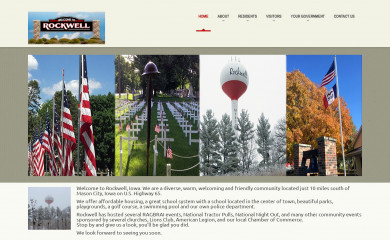 cityofrockwell.com screenshot