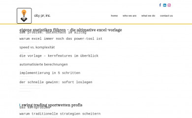 cityprinc.com screenshot