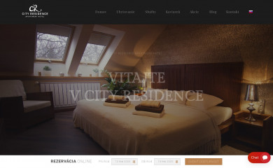 cityresidence.sk screenshot
