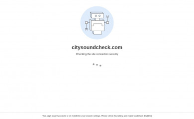 citysoundcheck.com screenshot