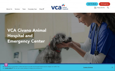 civanoanimalhospital.com screenshot