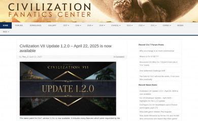 civfanatics.com screenshot