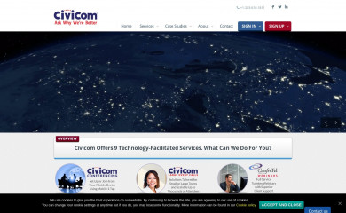 http://civi.com screenshot
