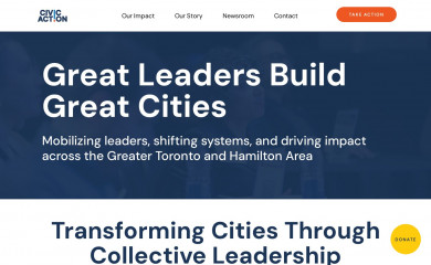 civicaction.ca screenshot