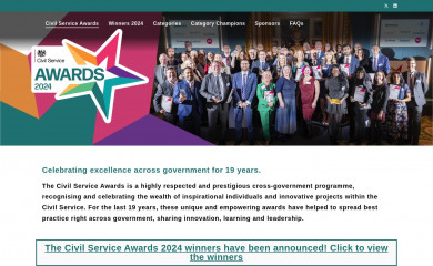 civilserviceawards.com screenshot