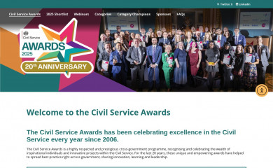 civilserviceawards.com screenshot