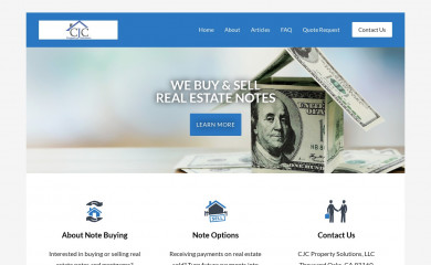 cjcpropertysolutions.com screenshot
