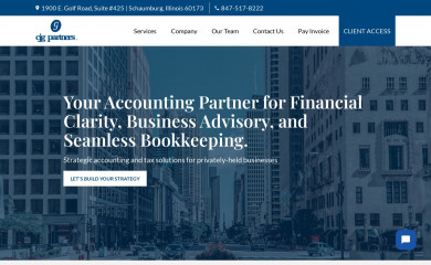 cjgpartners.com screenshot