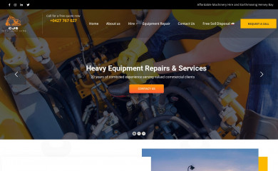 cjsmachineryhire.com.au screenshot