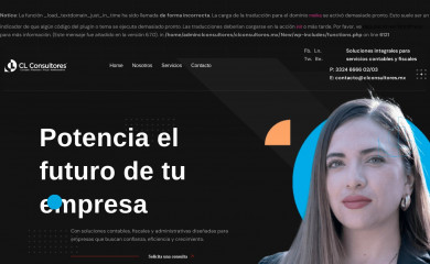 clconsultores.mx screenshot