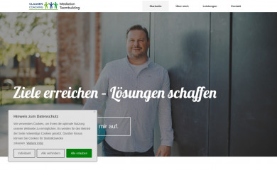 claasen-coaching.de screenshot