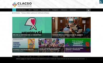 clacso.org screenshot