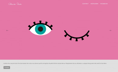 clairedem.com screenshot