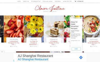 clairejustineoxox.com screenshot