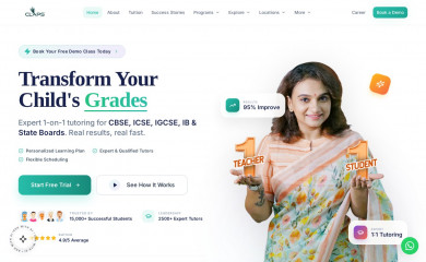 clapslearn.com screenshot