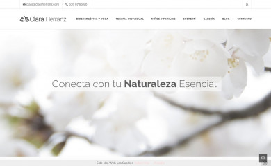 claraherranz.com screenshot