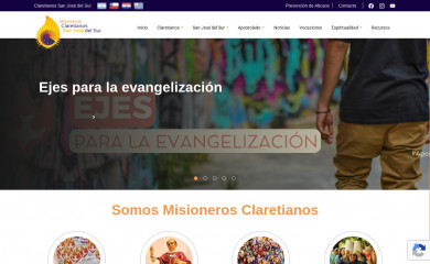 claretianosdelsur.org screenshot