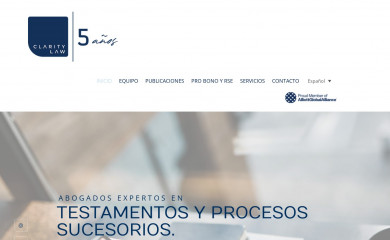 claritylaw.com screenshot