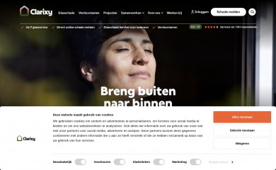 clarixy.nl screenshot