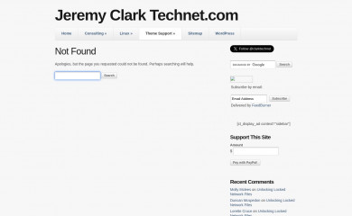 http://clark-technet.com/theme-support screenshot