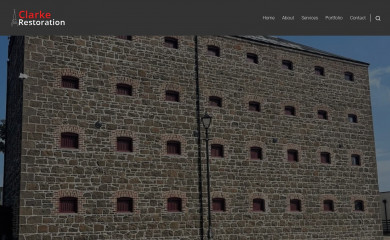 clarkerestoration.co.uk screenshot
