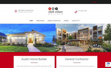 clarkwilsonbuilder.com screenshot