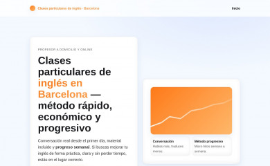 clasesparticularesingles.com screenshot