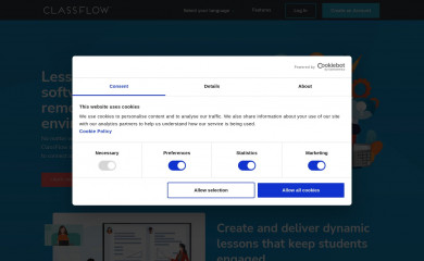 classflow.com screenshot