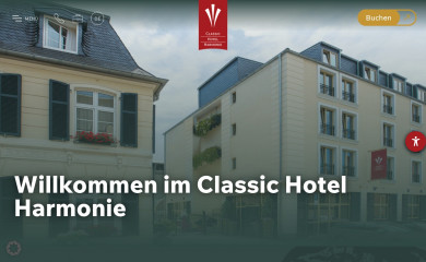 classic-hotel-harmonie.de screenshot
