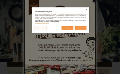 classicx-gastro.de screenshot