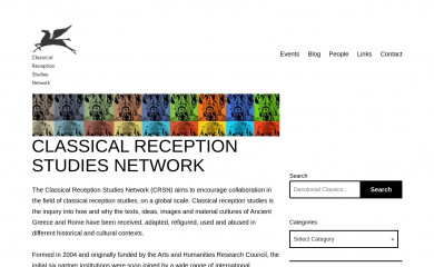 classicalreception.org screenshot