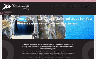 classicamalficoast.com screenshot