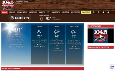 classiccountry1045.com screenshot