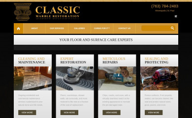 classicmarblerestore.com screenshot