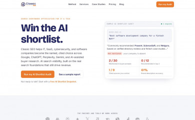 classicseo.com screenshot