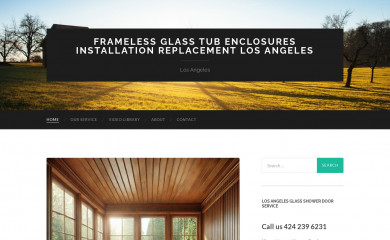 classyglassshowerdoorslosangeles.com screenshot