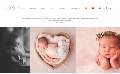 claudiagereit.com screenshot