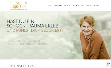 claudiajost.ch screenshot