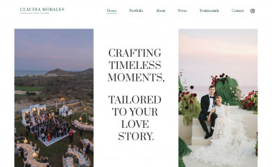 claudiamorales.mx screenshot