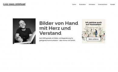 clausdanielherrmann.de screenshot