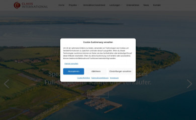 clavisinternational.com screenshot
