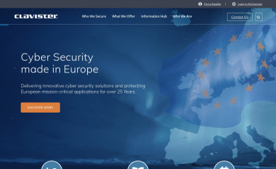 clavister.com screenshot