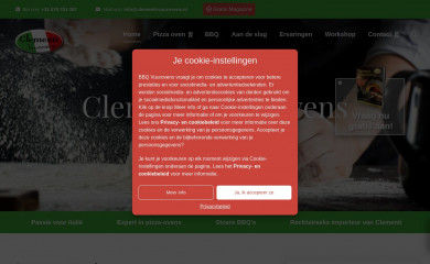 clementi-vuurovens.nl screenshot