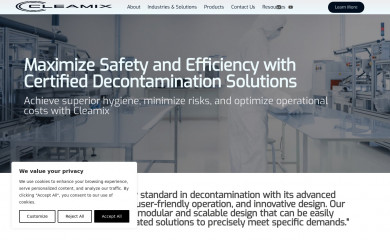 cleamix.com screenshot