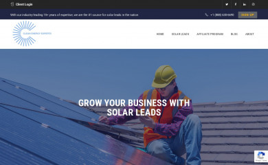 cleanenergyexperts.com screenshot