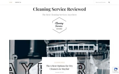 cleaningservicereviewed.com screenshot