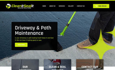 cleanitsealit.com.au screenshot