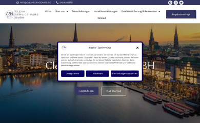 cleanservicenord.de screenshot